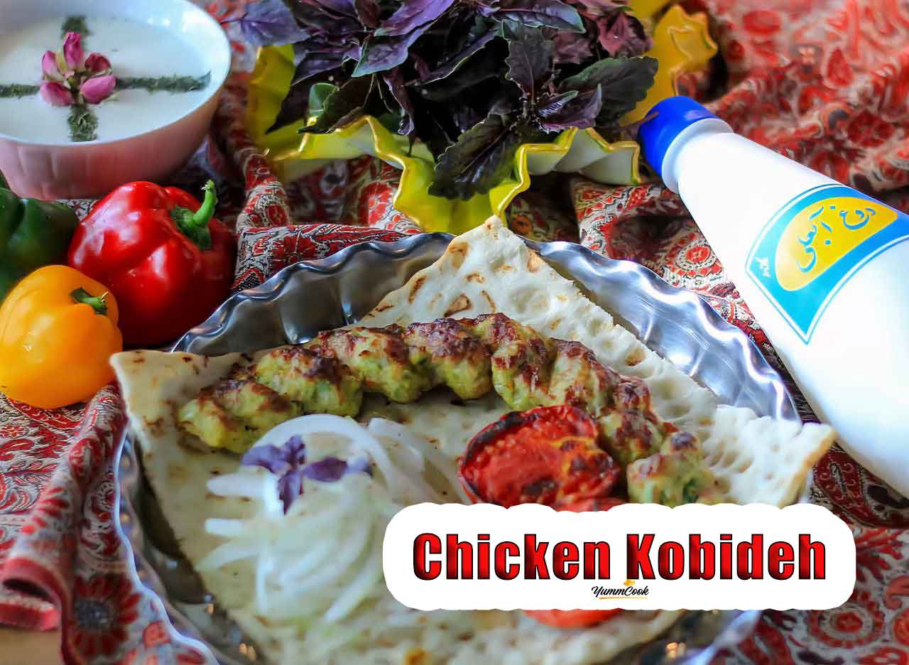 Chicken Kebab Recipe is a Persian-style grilled kebab