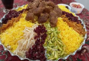 Gheymeh nesar for lunch