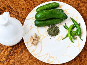Traditional Khiar Shoor recipe