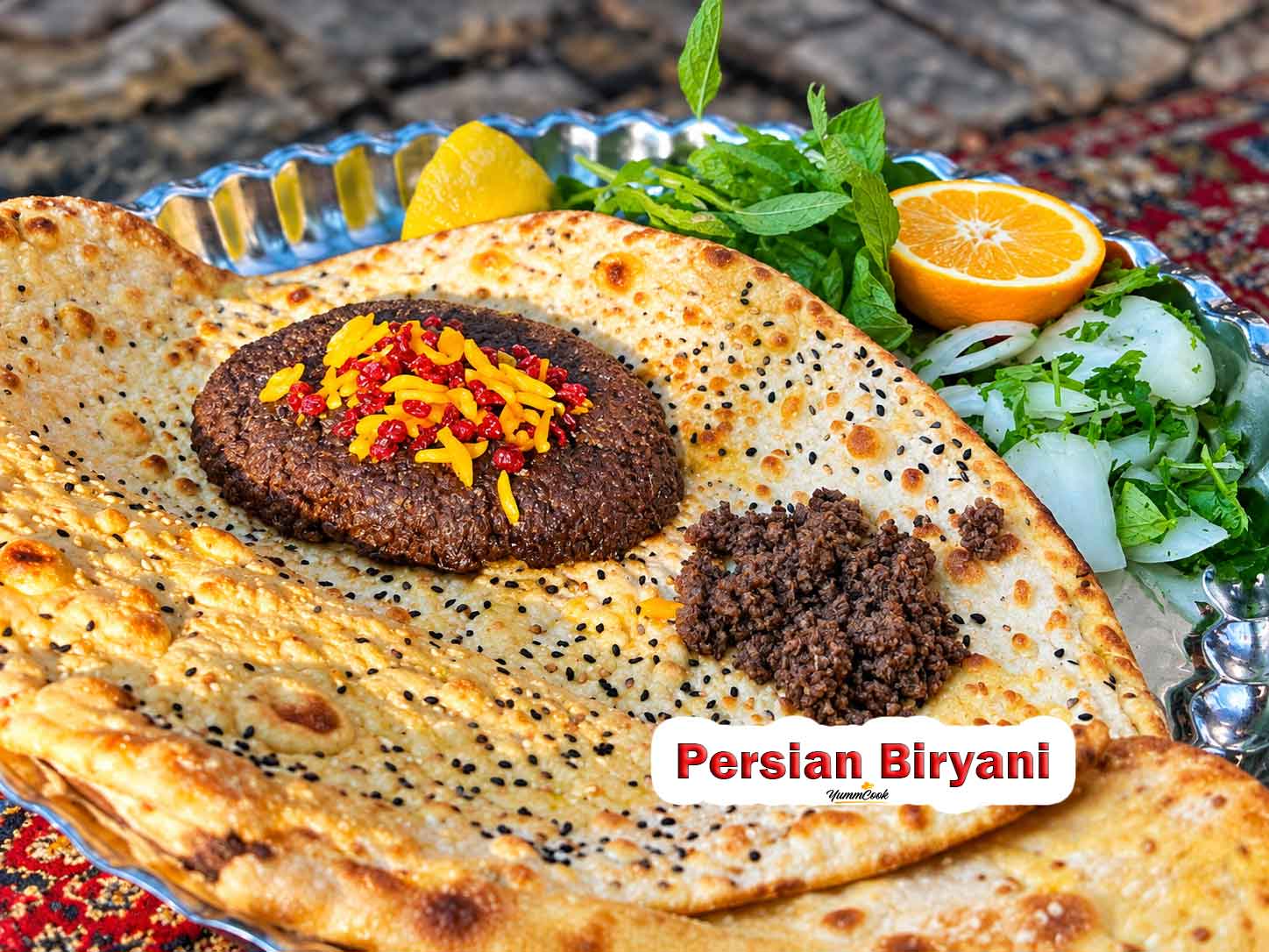 Authentic Isfahan-style Persian Biryani