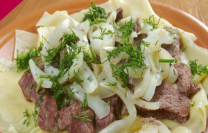 Beshbarmak dough