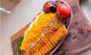 Chicken kobideh recipe with saffron