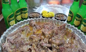 Iranian Kale Pache with Cool Lemonade