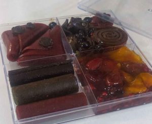 Lavashak in different shapes