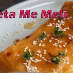 Feta me meli with vegetables