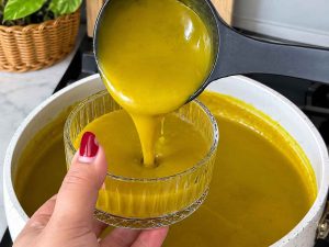 Kachi Recipe Golden Pudding