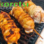 Grilled kokoretsi
