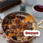Gheysava with walnuts and dates