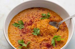 Jireesh with chopped parsley