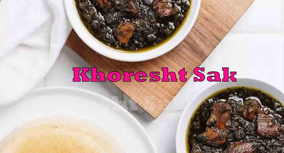 Khoresht Sak with plums