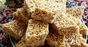 Bahardane with roasted rice