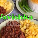 Vavishka with local rice