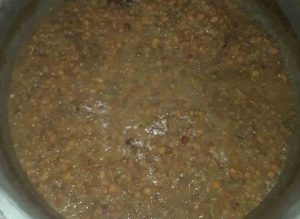 Ash Kulaneh with cooked beans