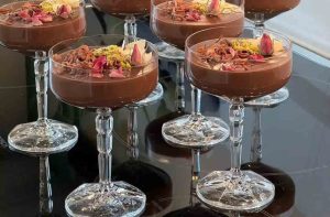 Supangle with dark chocolate