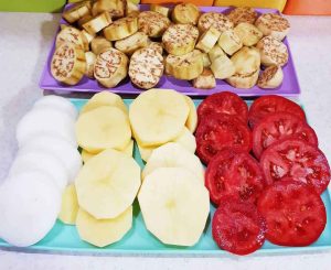 Ingredients for Yatimche