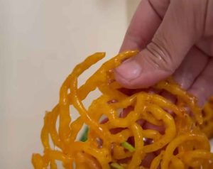 Zoolbia recipe Honey Saffron Crispy Sweets