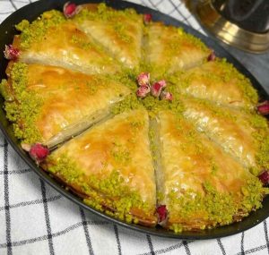 Round Sliced ​​Baghlava