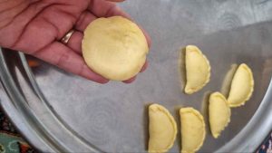 Ball dough for Ghottab sweets