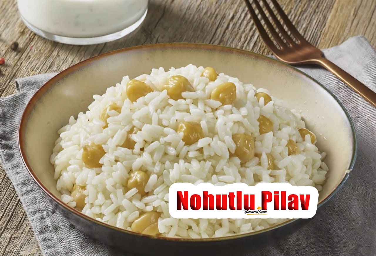Cooked Nohutlu Pilav with ear water