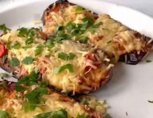Mini Eggplant Parmesan