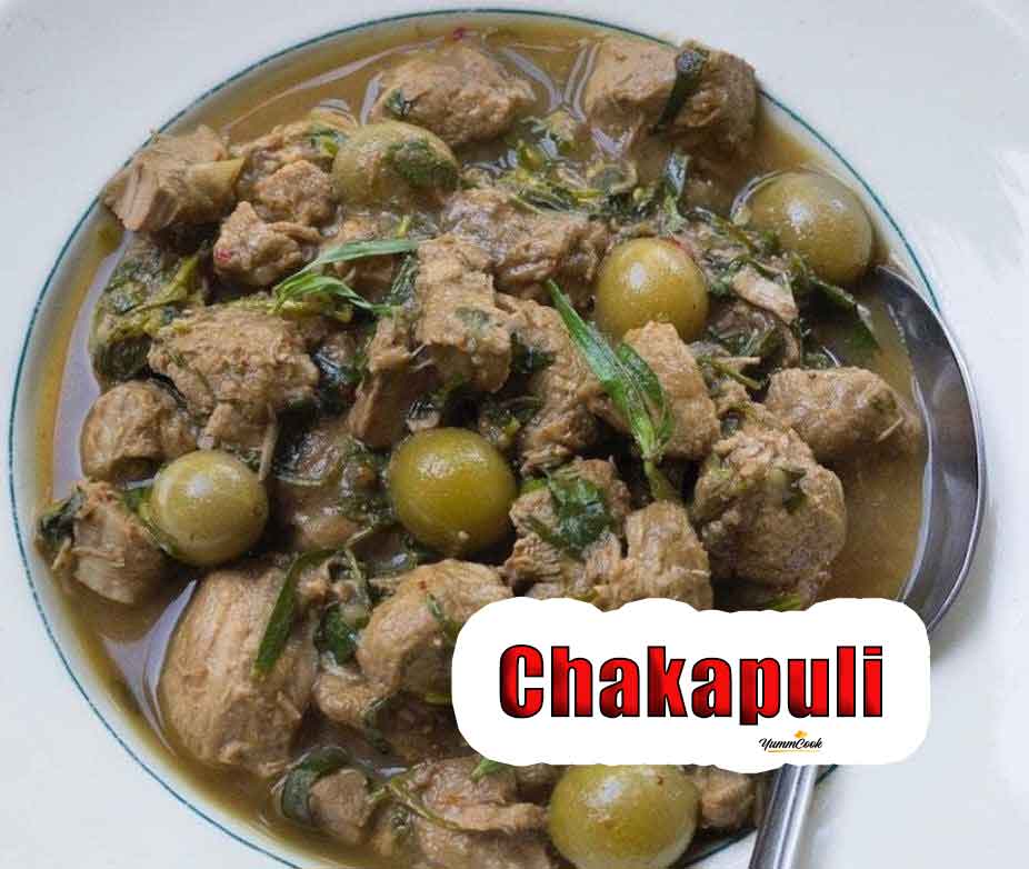 chakapuli, traditional Kyrgyz food