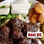 Anar bij Gilani Stew with