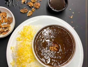 Fesenjan Stew with Rich Walnuts