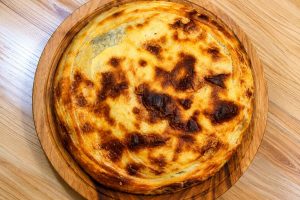 Classic Qurutob, a traditional Tajik dish
