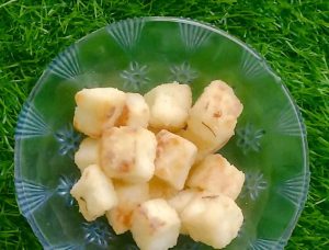 Paneer Khurma without liquid sauce