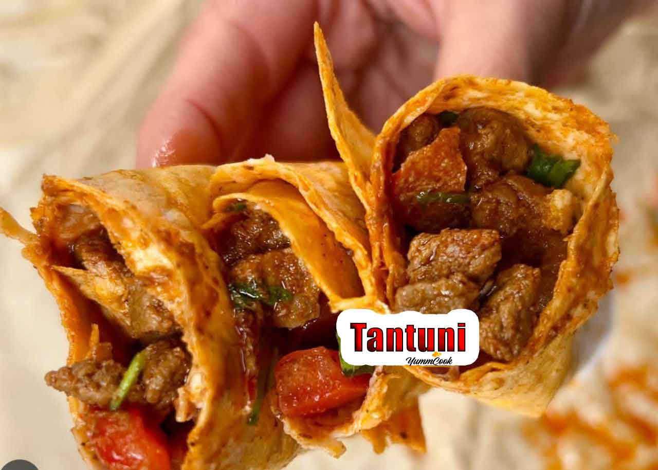 Tantuni, authentic Turkish street food