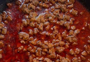 Sandwich Tantuni Ingredients