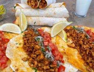 Chicken Tantuni sandwich