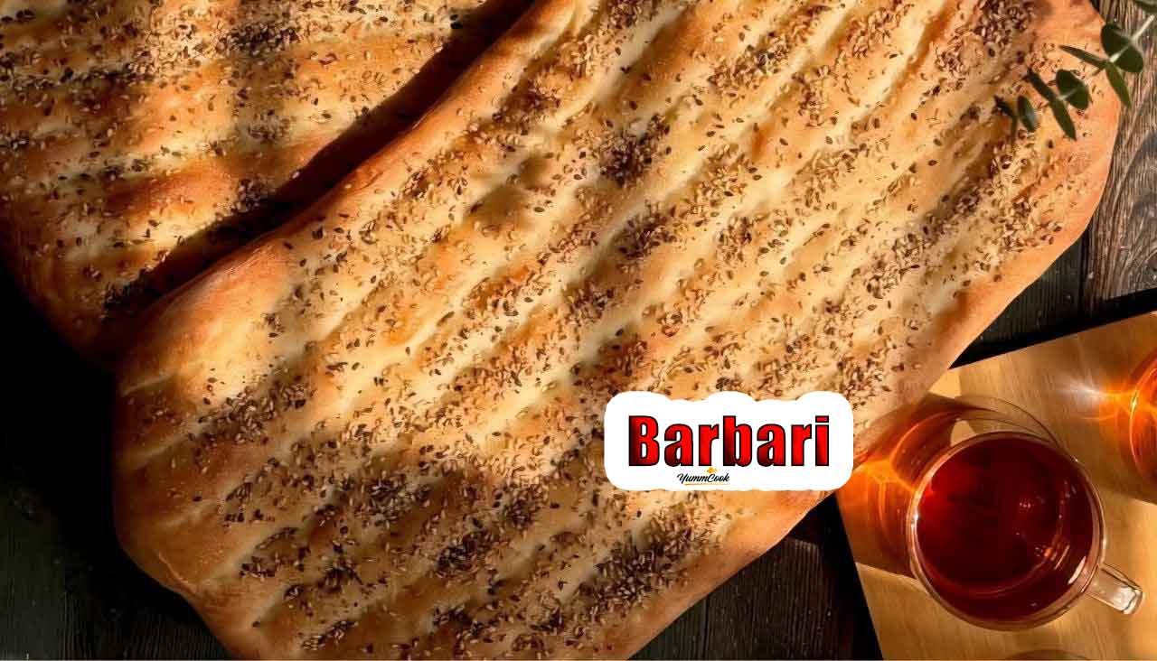 Fresh Barbari Bread for Breakfast