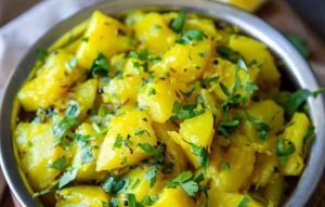 Subji with potatoes and Indian vegetables