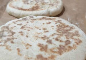 Bazlama fresh bread