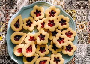 Jam cookies for New Year