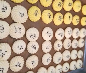 Oven-ready Rice cookies