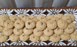 Rice cookies for parties