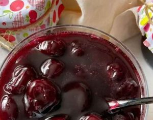 Sour Cherry Jam Recipe for breakfast