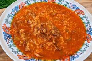 Simple and easy Beyran soup recipe with only 2 ingredients