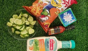 Ingredients for Crunchy Cheetos Salad