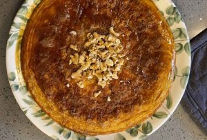 Saffron Khagineh, an easy and quick dessert