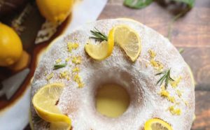 Lemon cake recipe with special sauce