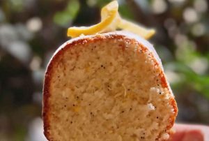 Lemon cake recipe with lemon zest