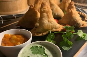 Roasted Samosas, a delicious Indian dish