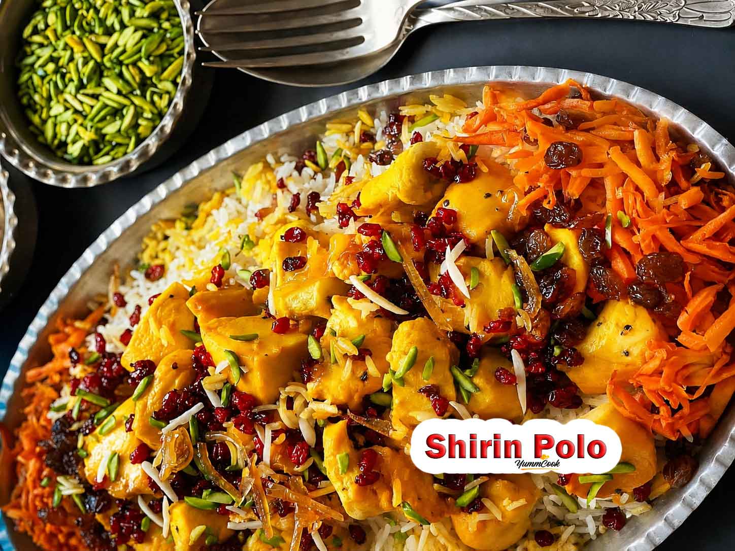 Shirin Polo Persian sweet rice