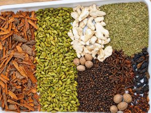 Aromatic Indian Masala Chai with black tea