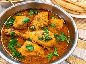 Homemade Chicken Makhani with Indian spices