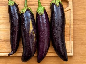 Persian eggplant stew with walnut sauce