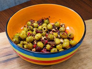 Homemade Zeytoon Parvardeh